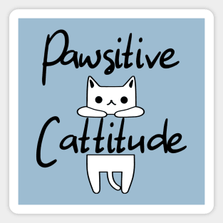 Pawsitive Cattitude Magnet